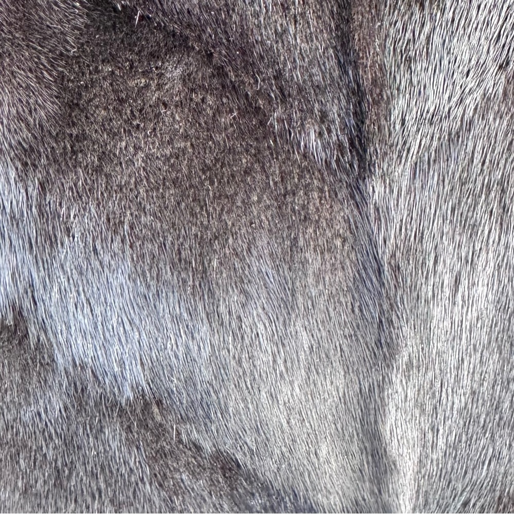 Designed by Zandra Rhodes - Neiman Marcus, Full-length Black Mink Fur Coat - Picture 11 of 15